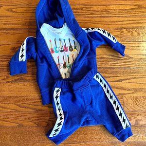 Bit'z Kids Lightning Bolt Baby Sweatsuit Tracksuit